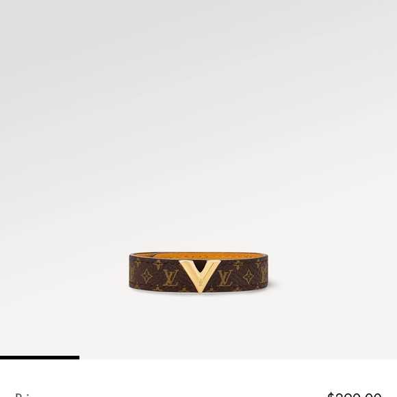 Louis Vuitton V Bracelet - Picture 3 of 5